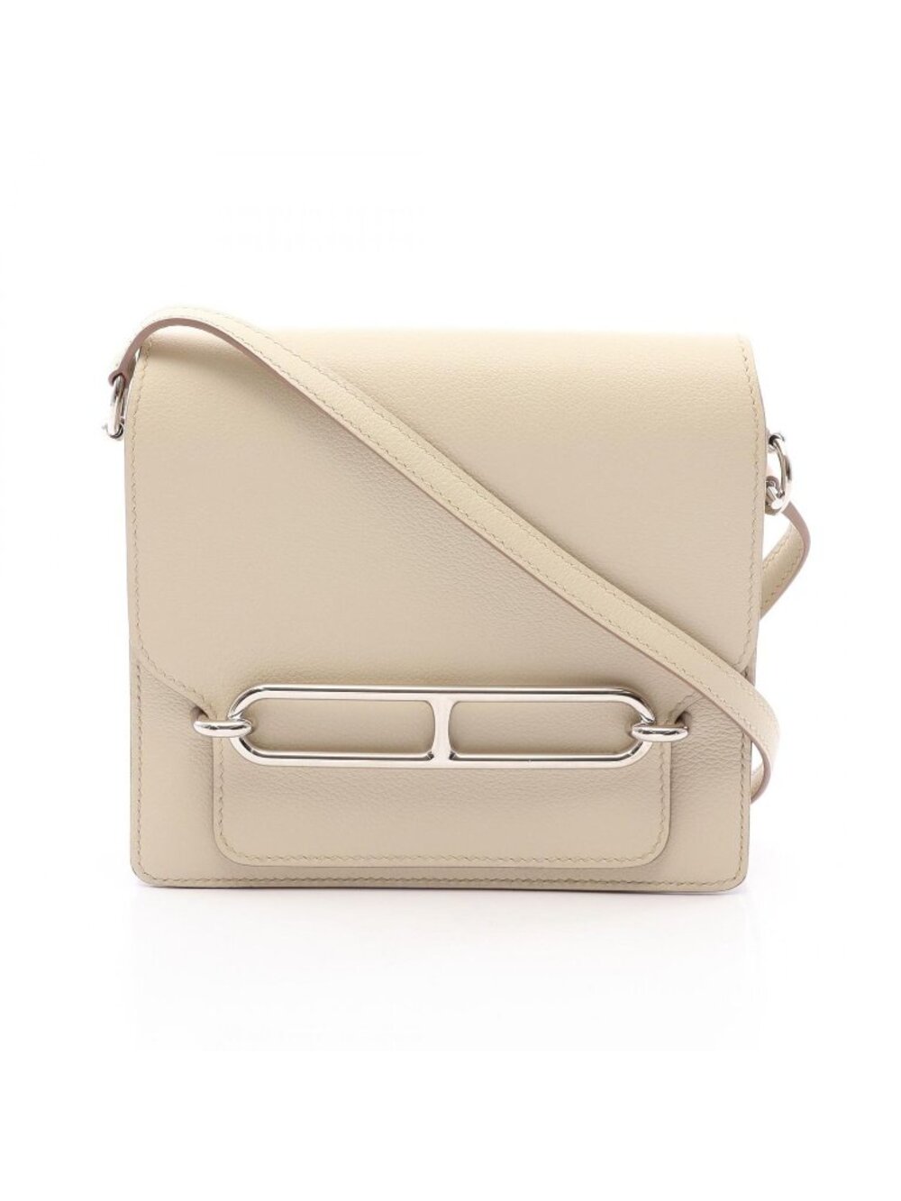 Hermes Shoulder Bag Sac Roulis Mini Beton